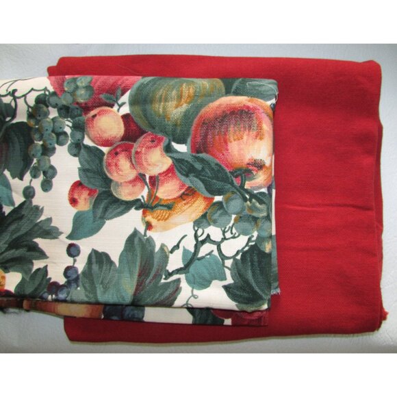 Fruit Themed Home Decor Twill Fabric - 1.4m x 1.9m - Picture 6 of 7